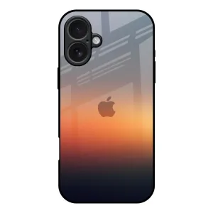 Professional Look Smart Accessory Aesthetic Orange Glass Case for iPhone 17