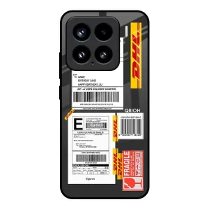 Cool Barcode Label Glass Case For Mi 15 5G Durable Look