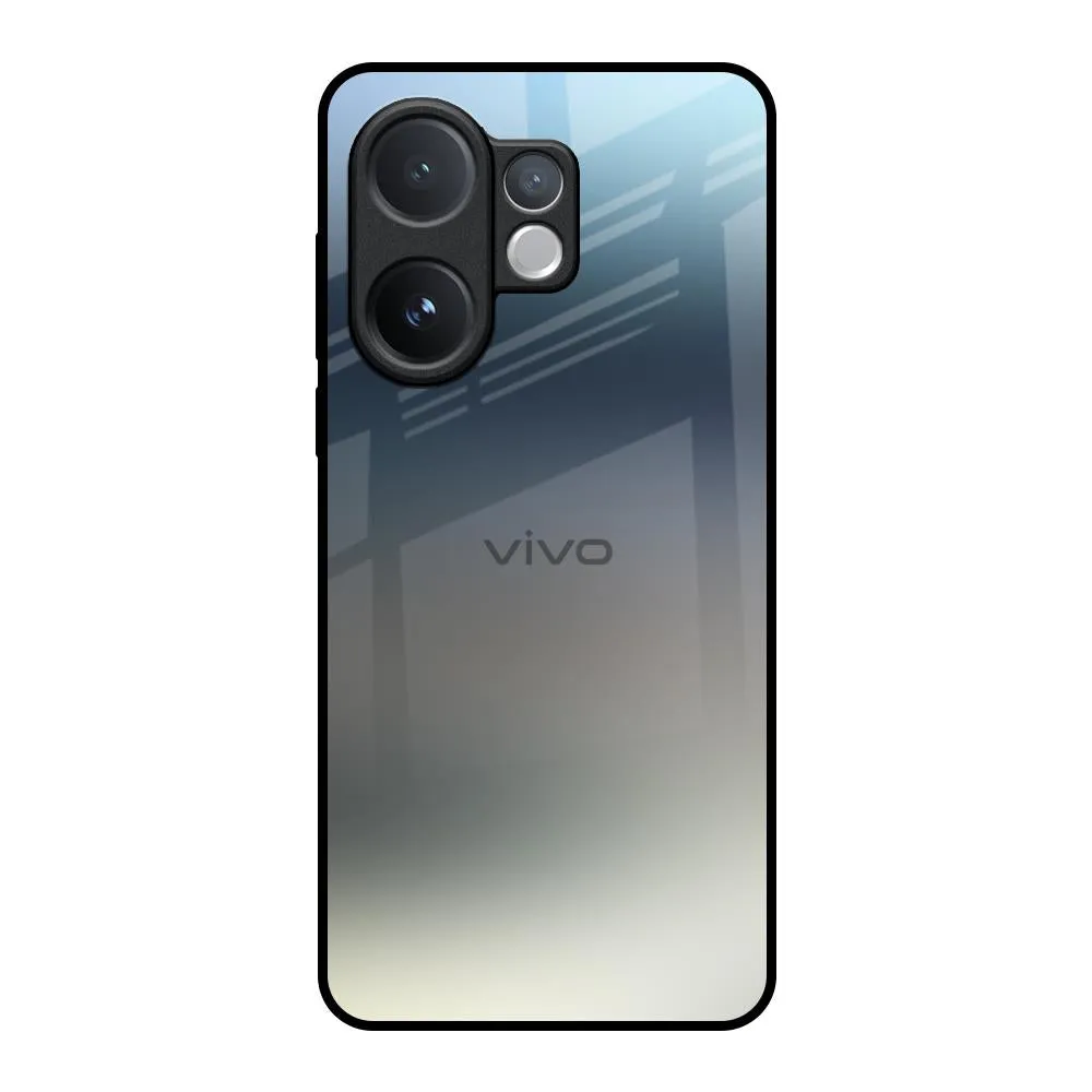 Sleek Build Soft Texture Tricolor Ombre Glass Case for Vivo V60 5G