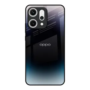 Black Obsidian Glass Case for Oppo Reno14 5G Travel Essential Unique Pattern