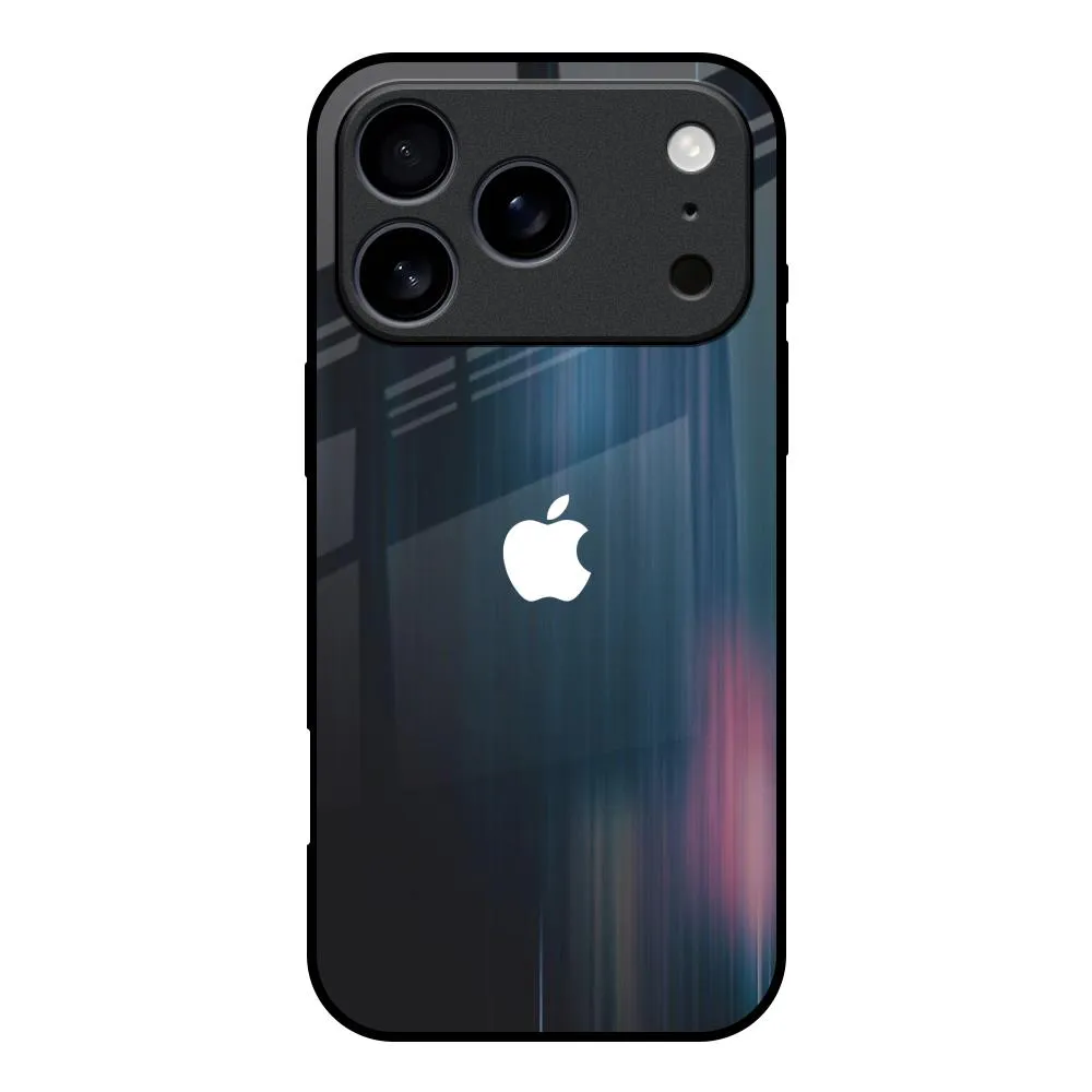 Dark Aesthetic Glass Case for iPhone 17 Pro Trendy Design