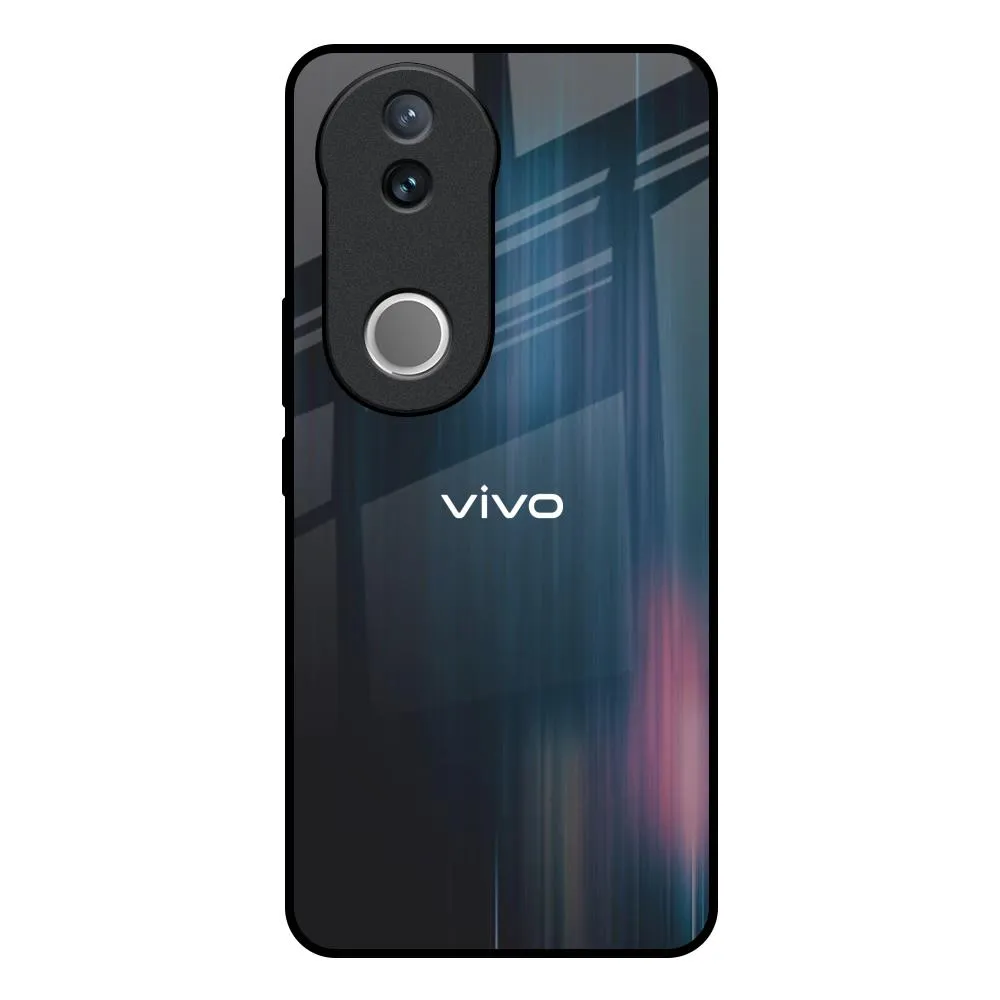 Protective Detail Clear Design Dark Aesthetic Glass Case for IQOO Z10R 5G