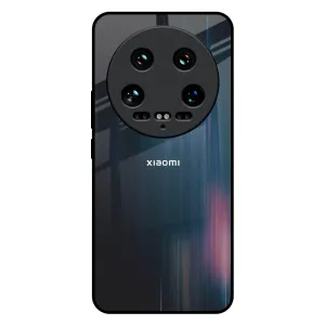 Stylish Shape Modern Texture Look Dark Aesthetic Glass Case for Mi 14 Ultra 5G