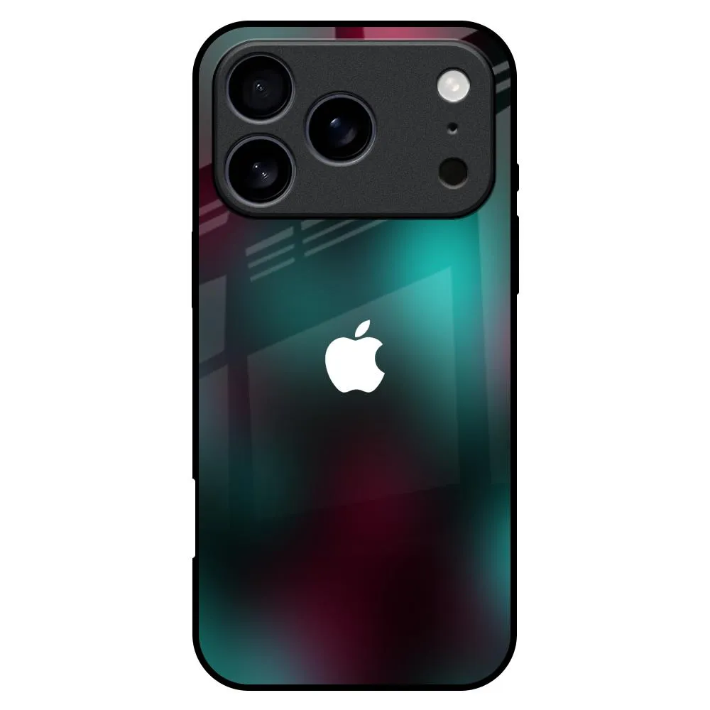 Ultra light Matte Shield Layer Dark Gradiant Glass Case for iPhone 17 Pro Max