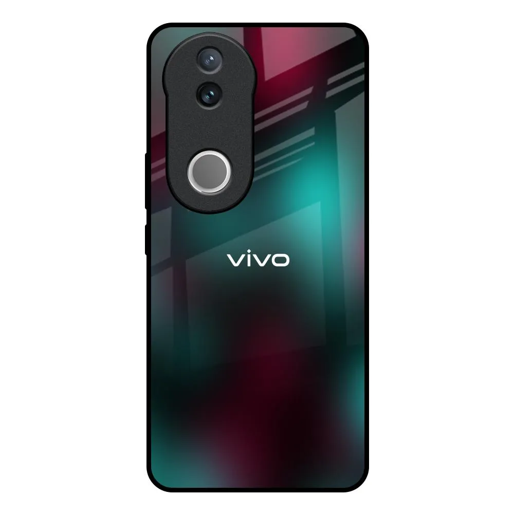 Dust proof soft look Dark Gradiant Glass Case for IQOO Z10R 5G