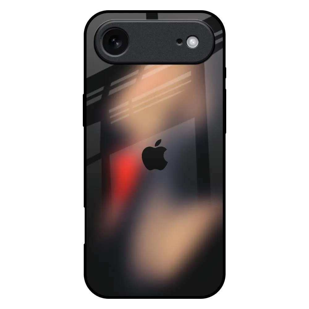 Smooth Pattern Finish Protective Detail Dark Gradient Glass Case for iPhone 17 Air