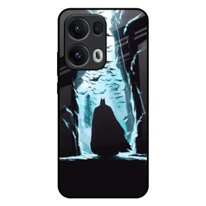 Dark Man In Cave Glass Case for Oppo Reno13 Pro 5G Protective Frame Design Flexible Feel