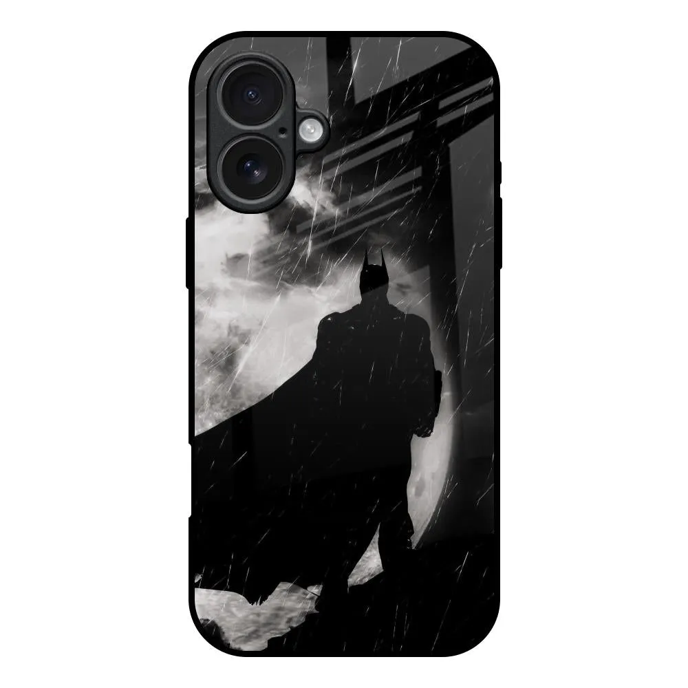 Dark Warrior Hero Glass Case for iPhone 17 Modern Touch Trendy Detailing