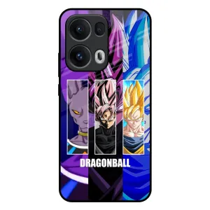 Soft Finish Layer DGBZ Glass Case for Oppo Reno13 Pro 5G