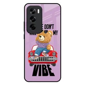 Shock Proof Don't Kill My Vibe Glass Case for Oppo Reno 12 5G