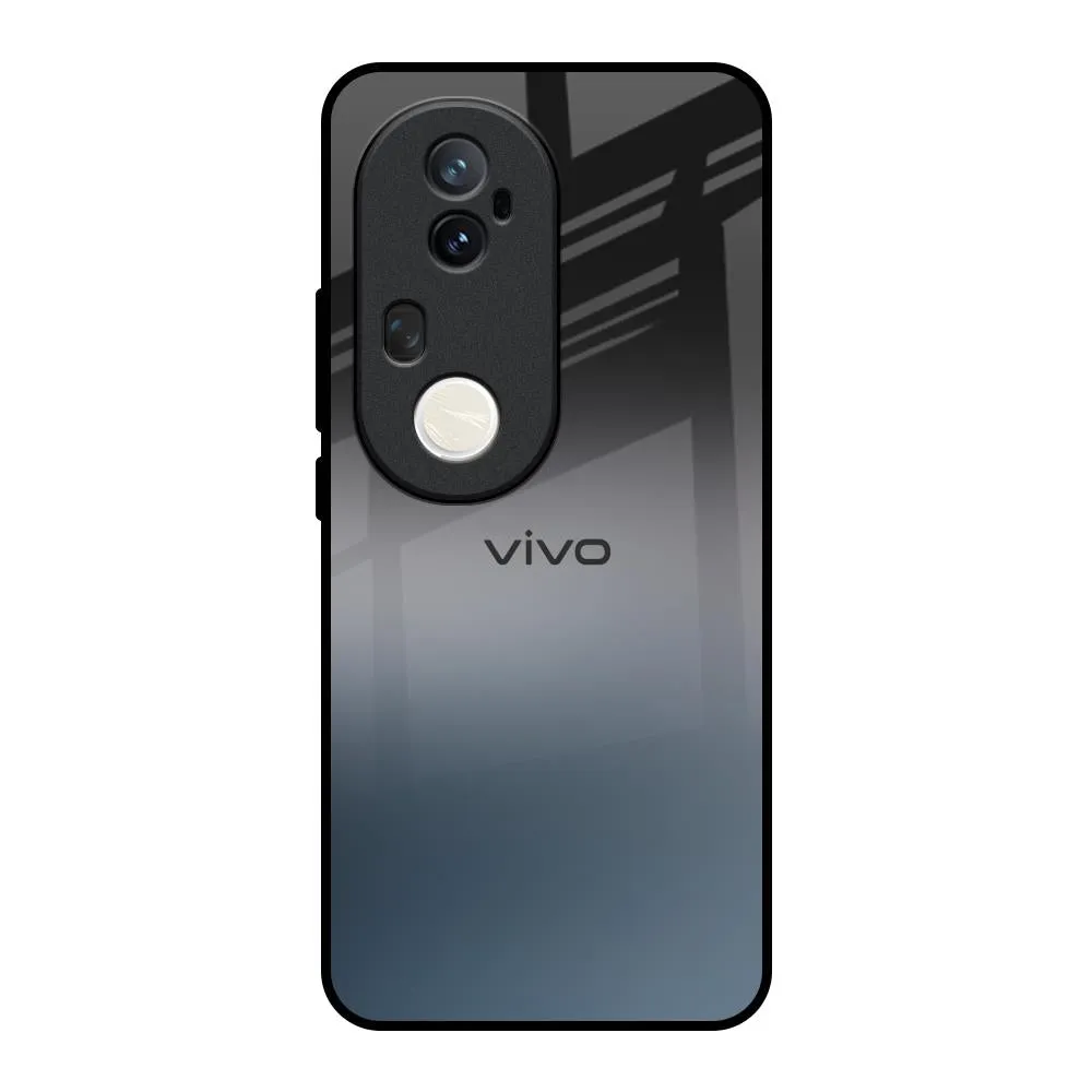 Dramatic Grey Glass Case for Vivo T4 Ultra 5G Minimal Comfort