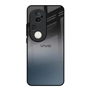 Dramatic Grey Glass Case for Vivo T4 Ultra 5G Minimal Comfort