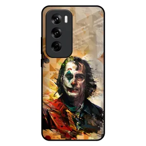 Psycho Villain Glass Case for Oppo Reno 12 5G Light Structure Lightweight Grip