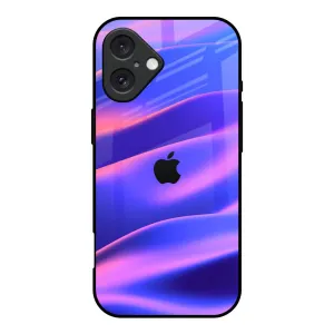 Colorful Dunes Glass Case for iPhone 16 Daily Durability
