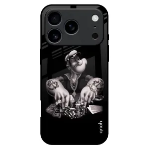 Gambling Problem Glass Case For iPhone 17 Pro Max Modern Detail Matte Build