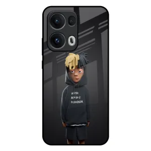 Dishonor Glass Case for Oppo Reno13 Pro 5G Protective Texture Layer Stylish Cover