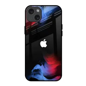 Creative Accent Fine Art Wave Glass Case for iPhone 15 Plus
