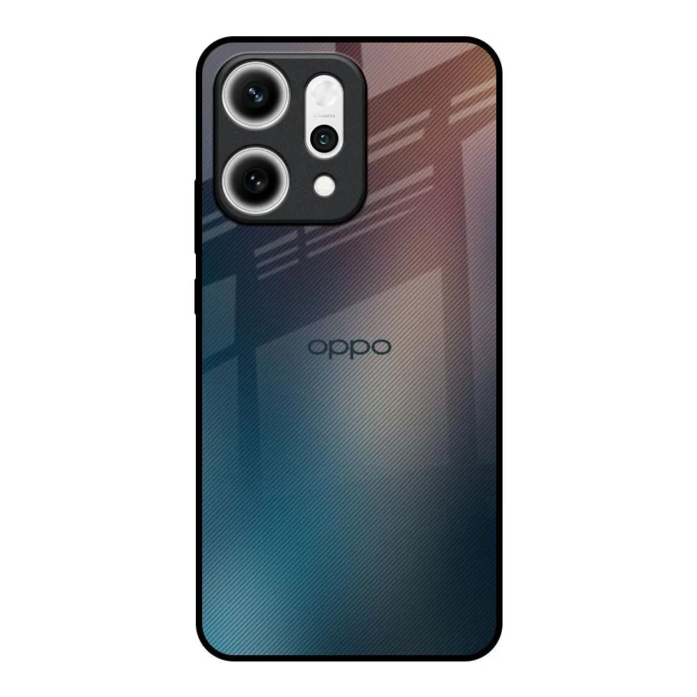 Sleek Finish Dust Strom Glass Case for Oppo Reno14 5G