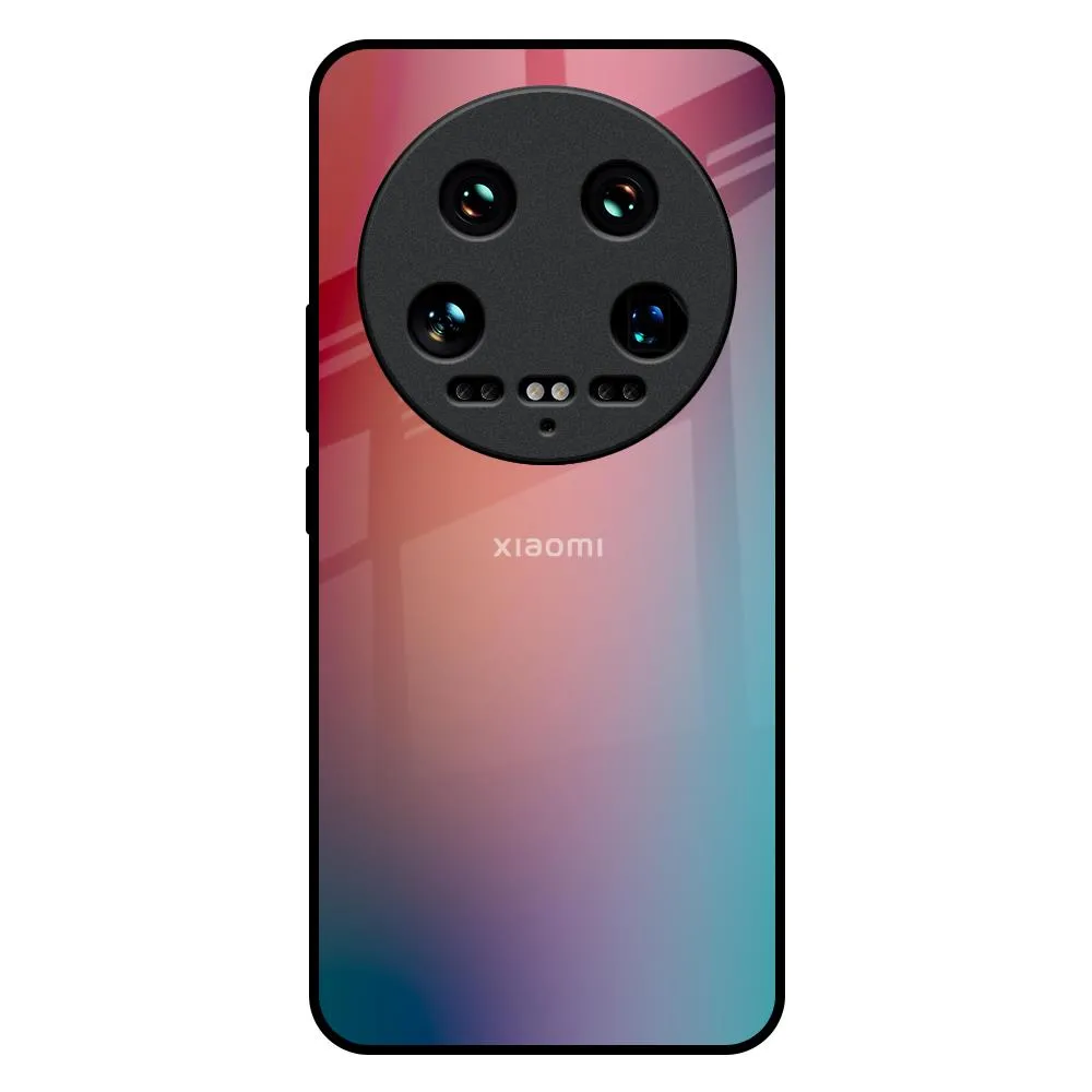 Dusty Multi Gradient Glass Case for Mi 14 Ultra 5G easy installation