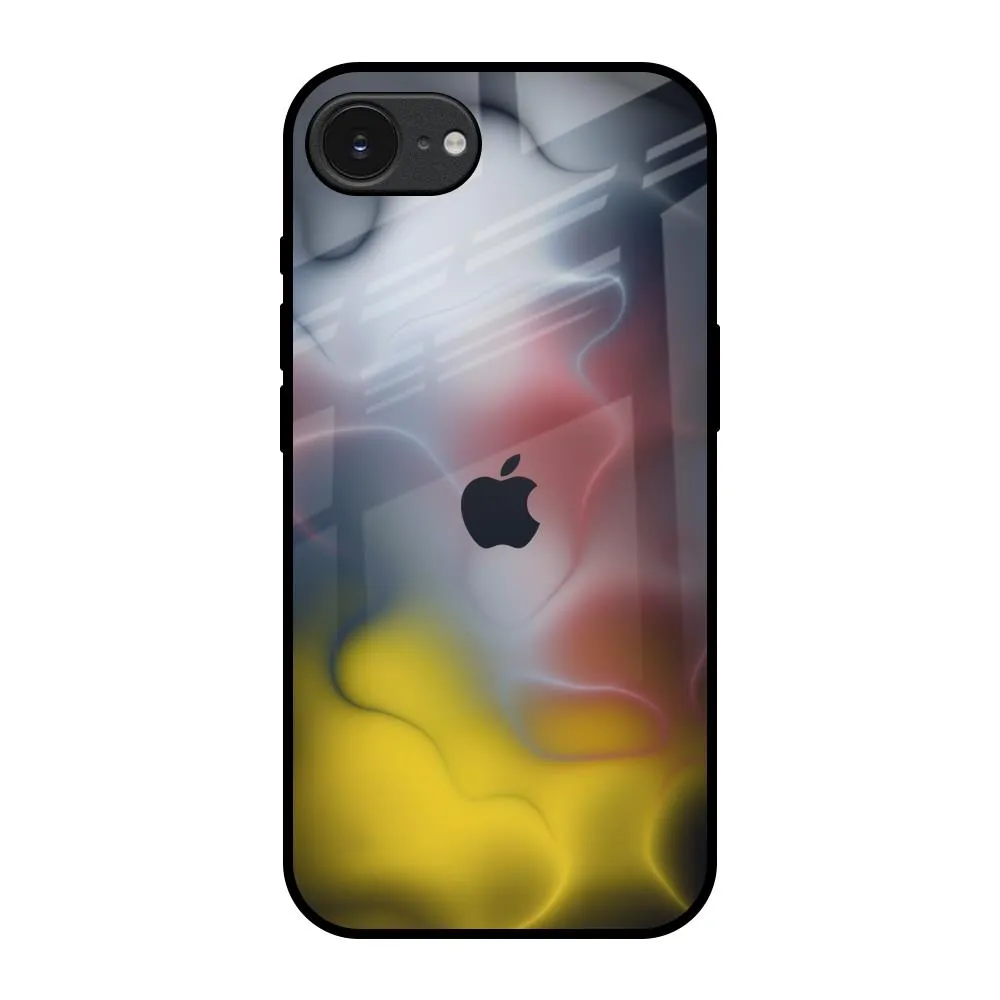 Colorful Smoke Glass Case for Apple iPhone 16e Comfort Build