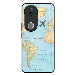 Fly Around The World Glass Case for IQOO Z10R 5G Polished Touch