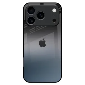 Elegant Pattern Design Dramatic Grey Glass Case for iPhone 17 Pro Max