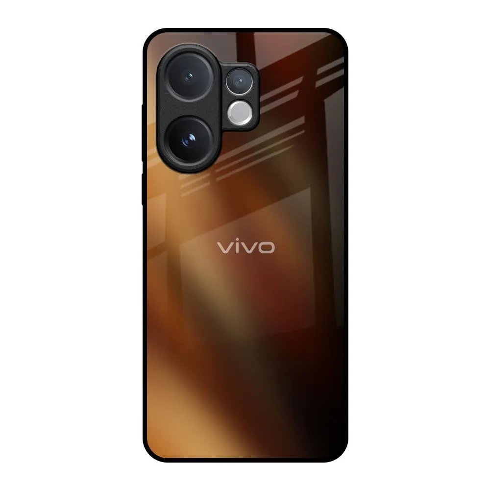 Fashion Choice Impact shield EarthTones Glass Case for Vivo V60 5G