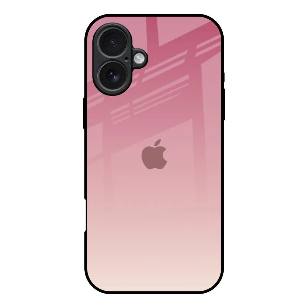 Vivid Texture Blooming Pink Glass Case for iPhone 17