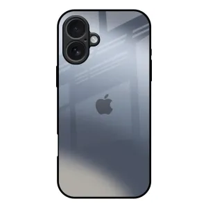 Fashion Accessory Modern Texture Build Space Grey Gradient Glass Case for iPhone 17