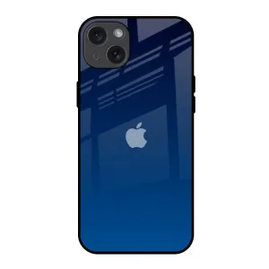 Very Blue Glass Case for iPhone 15 Plus Polished Look
