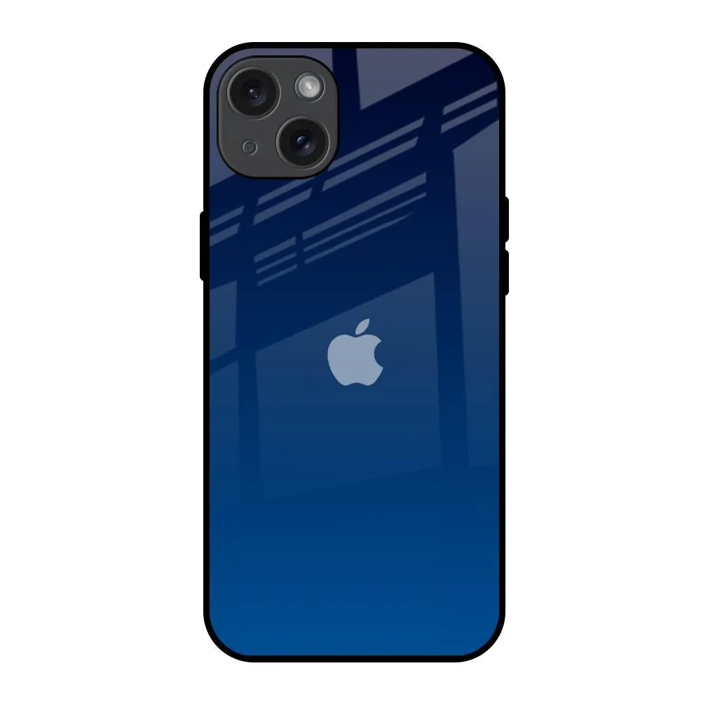 Very Blue Glass Case for iPhone 15 Plus Polished Look