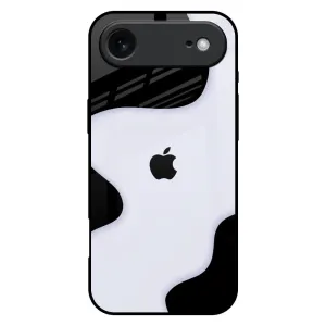 Matte Pattern Design Wheat Cream Wavy Glass Case for iPhone 17 Air