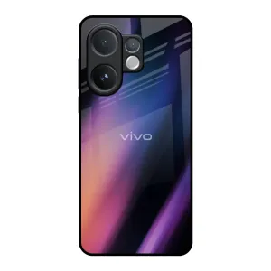 Color Fluid Glass Case for Vivo V60 5G Minimal Build Texture Soft Edge