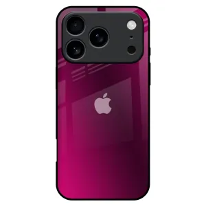Hybrid Detail Pink Burst Glass Case for iPhone 17 Pro Max