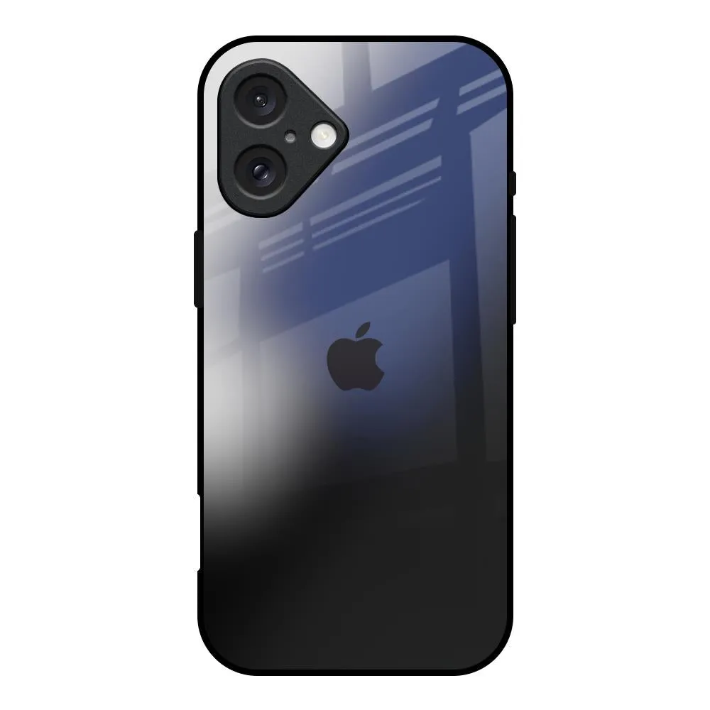 Black Tourmaline Glass Case for iPhone 16 Lightweight texture