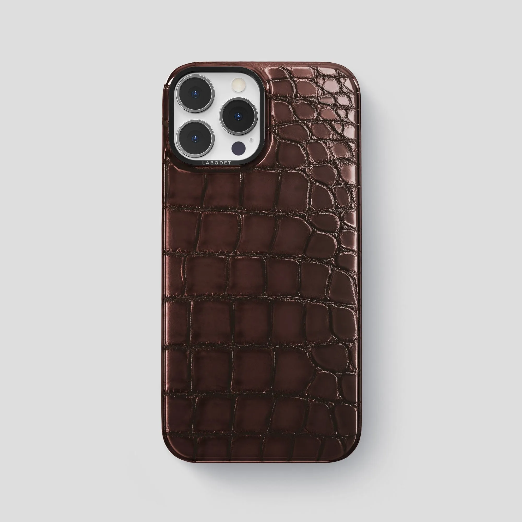 Classic Case For iPhone 15 Pro Max In Patina Alligator Lightweight Build Durable Form