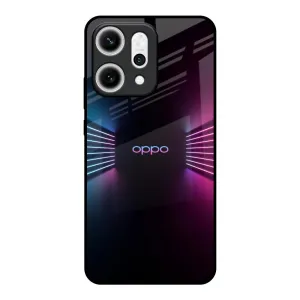 Disco Line Glass Case for Oppo Reno14 5G Portable Layer