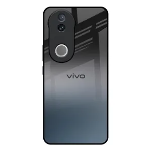 Dramatic Grey Glass Case for IQOO Z10R 5G Smooth Surface Layer Refined Protection