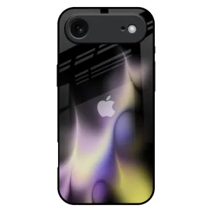 Minimal Texture Flames Flow Glass Case for iPhone 17 Air
