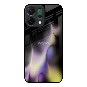 Comfort grip design Flames Flow Glass Case for Oppo Reno14 Pro 5G