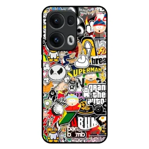 Boosted Glass Case for Oppo Reno13 Pro 5G Elegant Appearance Shock Absorbing