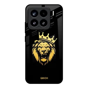 Lion The King Glass Case for Mi 15 5G Phone Accessory Flexible frame