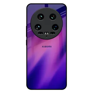 Pink Thunder Glass Case for Mi 14 Ultra 5G Matte Pattern Layer