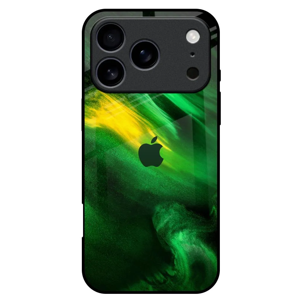 Versatile Accessory Minimal Feel Forest Galaxy Glass Case for iPhone 17 Pro Max