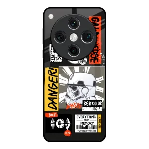 Classic Style Raised Bezels Galaxy Edge Glass Case for Oppo Find x8 Pro