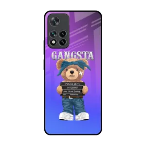 Gangsta Bear Glass Case for Mi 11i Lightweight Build Quality Smooth Coating