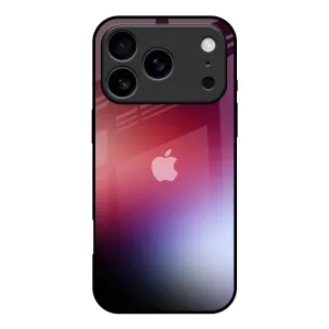 Gaussian Red Glass Case for iPhone 17 Pro Protective Design Texture Marble Texture