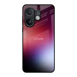 Gaussian Red Glass Case for Vivo V60 5G Smooth Layer Texture Hybrid Build
