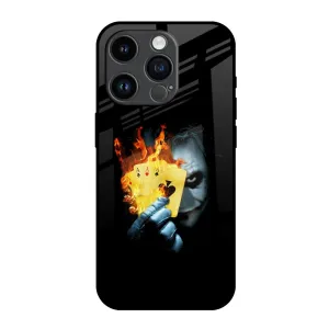 AAA Joker Glass Case for iPhone 14 Pro Soft Detail Layer