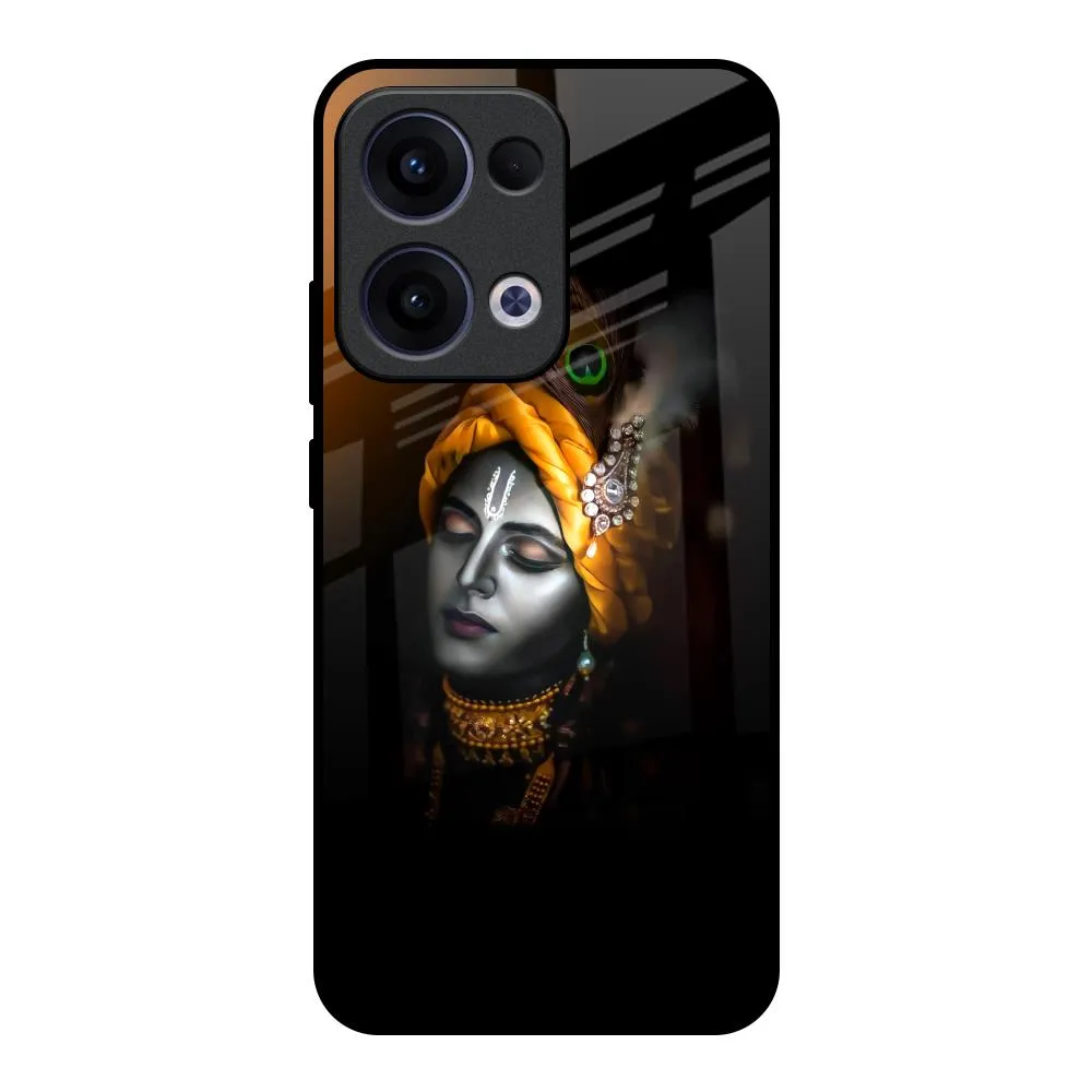 Rugged Design professional accessory Ombre Krishna Glass Case for Oppo Reno13 5G